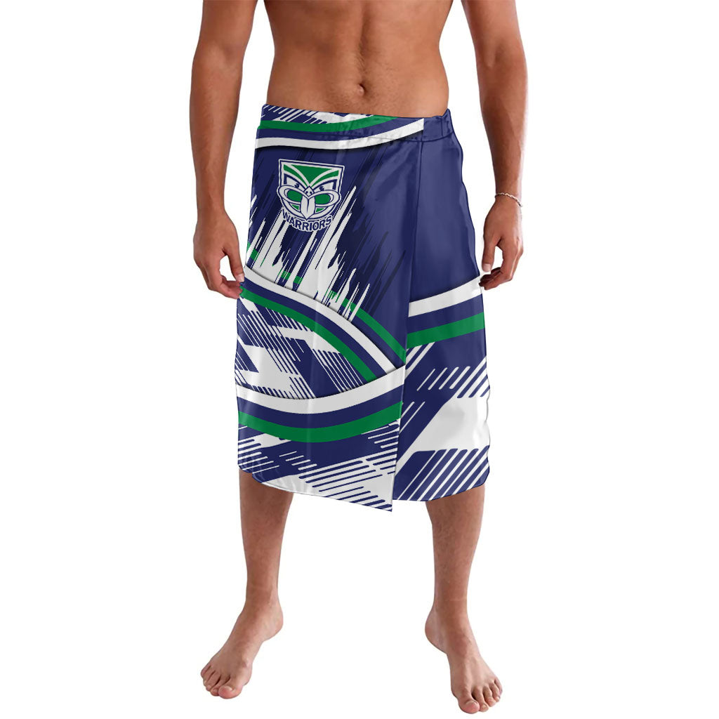 New Zealand Warriors Rugby Mascot Lavalava Fierce Athlete Graphic in Sports Style