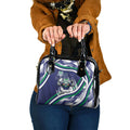New Zealand Warriors Rugby Mascot Shoulder Handbag Fierce Athlete Graphic in Sports Style