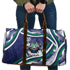 New Zealand Warriors Rugby Mascot Travel Bag Fierce Athlete Graphic in Sports Style
