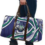 New Zealand Warriors Rugby Mascot Travel Bag Fierce Athlete Graphic in Sports Style