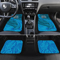 Personalised Cronulla-Sutherland Sharks Car Mats Polynesian Tribal Art Style With Hammerhead Mascot