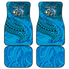 Personalised Cronulla-Sutherland Sharks Car Mats Polynesian Tribal Art Style With Hammerhead Mascot