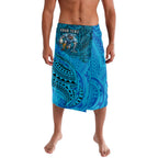 Personalised Cronulla-Sutherland Sharks Lavalava Polynesian Tribal Art Style With Hammerhead Mascot