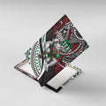 Personalised South Sydney Rabbitohs Canvas Wall Art Polynesian Tribal Art Style With Powerful Rabbit Mascot