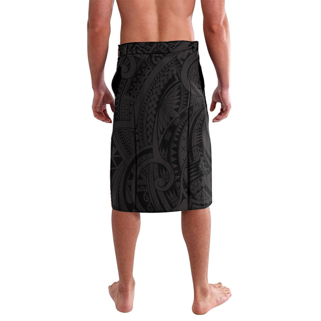 Personalised South Sydney Rabbitohs Lavalava Polynesian Tribal Art Style With Powerful Rabbit Mascot