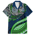 Personalised Canberra Raiders Hawaiian Shirt Polynesian Tribal Art Style With Viking Raider Mascot
