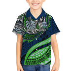 Personalised Canberra Raiders Hawaiian Shirt Polynesian Tribal Art Style With Viking Raider Mascot