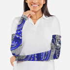 Personalised Canterbury-Bankstown Bulldogs Arm Sleeves Polynesian Tribal Art Style With Powerful Bulldog Mascot