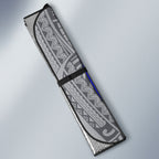 Personalised Canterbury-Bankstown Bulldogs Auto Sun Shade Polynesian Tribal Art Style With Powerful Bulldog Mascot