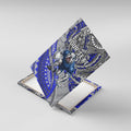 Personalised Canterbury-Bankstown Bulldogs Canvas Wall Art Polynesian Tribal Art Style With Powerful Bulldog Mascot