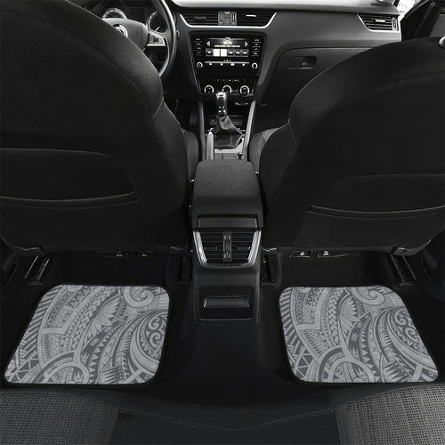 Personalised Canterbury-Bankstown Bulldogs Car Mats Polynesian Tribal Art Style With Powerful Bulldog Mascot