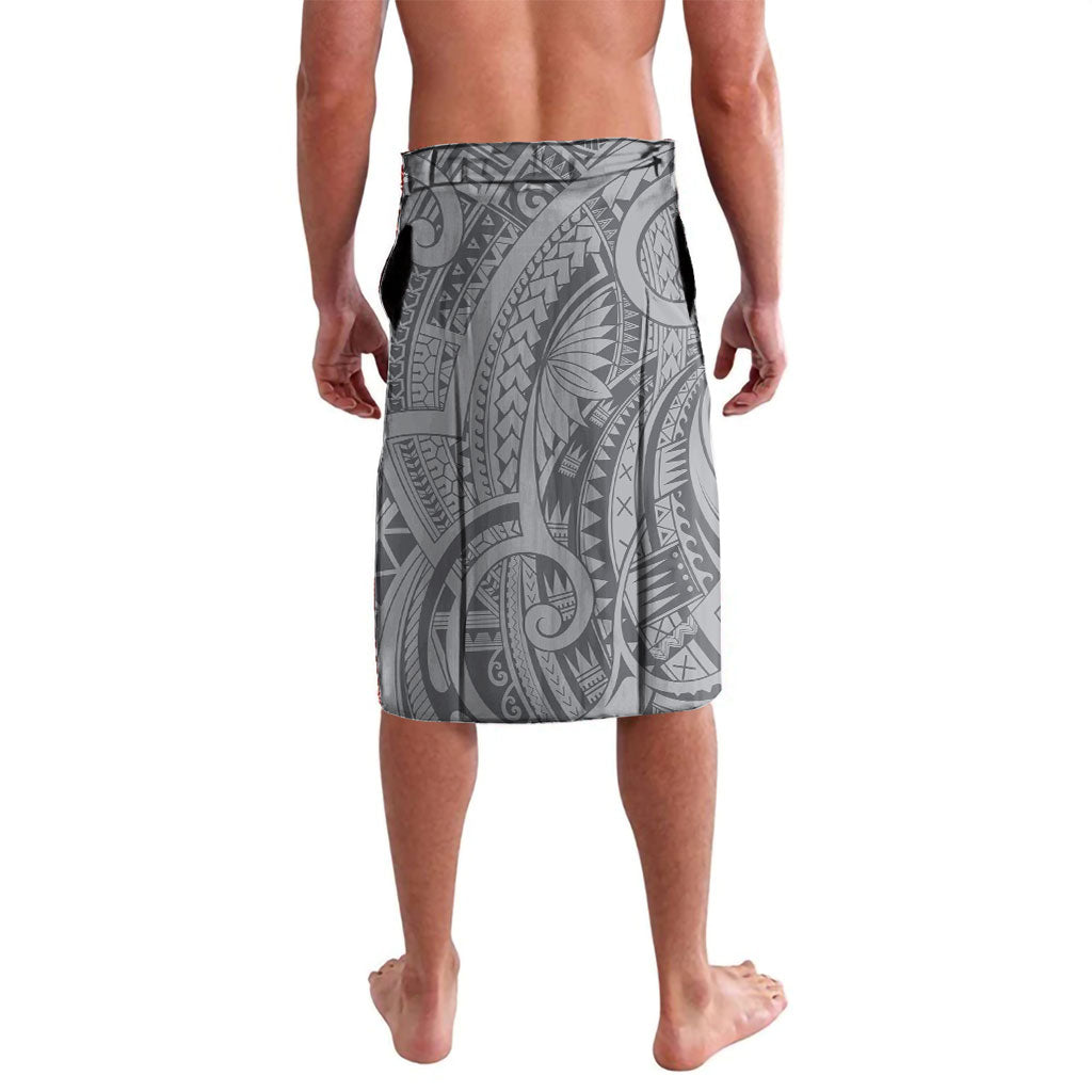 Personalised Canterbury-Bankstown Bulldogs Lavalava Polynesian Tribal Art Style With Powerful Bulldog Mascot