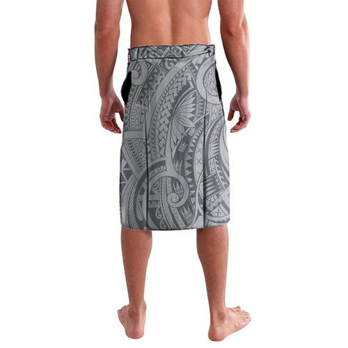 Personalised Canterbury-Bankstown Bulldogs Lavalava Polynesian Tribal Art Style With Powerful Bulldog Mascot