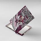 Personalised Manly Warringah Sea Eagles Canvas Wall Art Polynesian Tribal Art Style With Muscular Sea Eagle Mascot