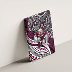 Personalised Manly Warringah Sea Eagles Canvas Wall Art Polynesian Tribal Art Style With Muscular Sea Eagle Mascot