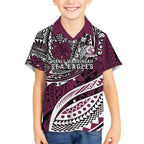 Personalised Manly Warringah Sea Eagles Hawaiian Shirt Polynesian Tribal Art Style With Muscular Sea Eagle Mascot