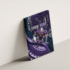 Personalised Melbourne Storm Canvas Wall Art Polynesian Tribal Art Style With Cyborg Storm Mascot