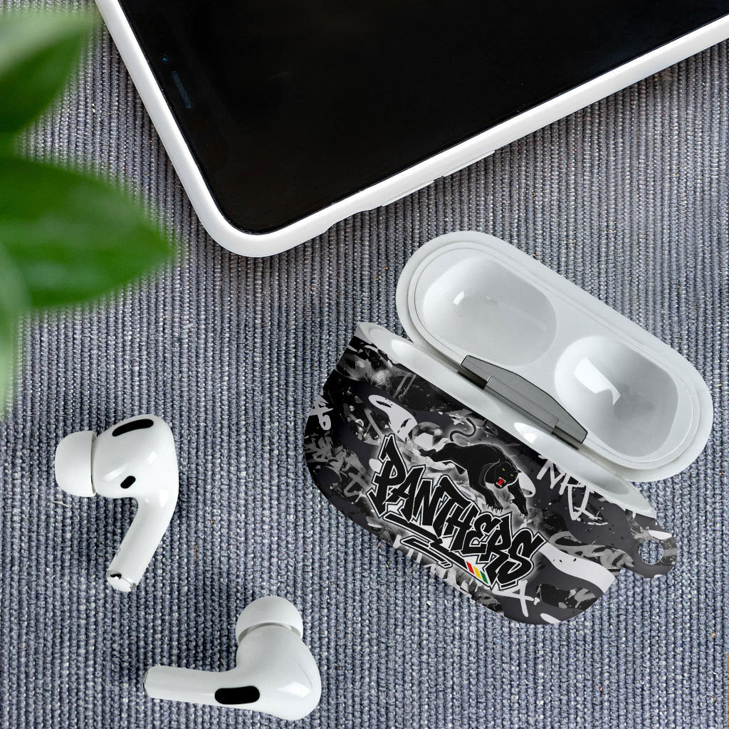 Penrith Panthers Rugby AirPods Case Graffiti Typography Urban Camo Abstract Street Style