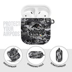 Penrith Panthers Rugby AirPods Case Graffiti Typography Urban Camo Abstract Street Style