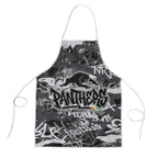 Penrith Panthers Rugby Apron Graffiti Typography Urban Camo Abstract Street Style