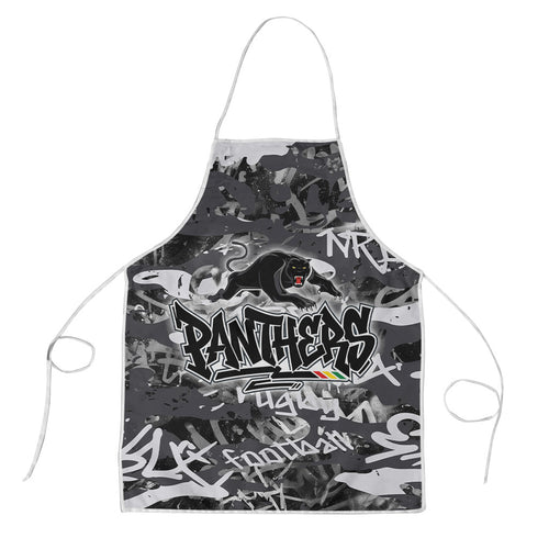 Penrith Panthers Rugby Apron Graffiti Typography Urban Camo Abstract Street Style