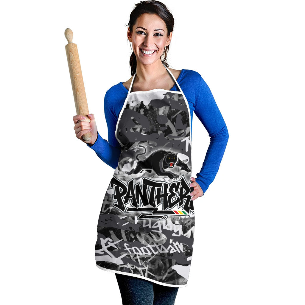 Penrith Panthers Rugby Apron Graffiti Typography Urban Camo Abstract Street Style