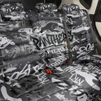 Penrith Panthers Rugby Back Car Seat Cover Graffiti Typography Urban Camo Abstract Street Style