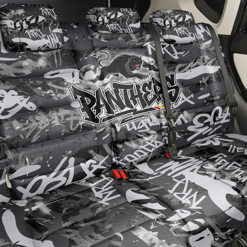 Penrith Panthers Rugby Back Car Seat Cover Graffiti Typography Urban Camo Abstract Street Style