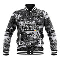 Penrith Panthers Rugby Baseball Jacket Graffiti Typography Urban Camo Abstract Street Style
