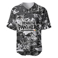 Penrith Panthers Rugby Baseball Jersey Graffiti Typography Urban Camo Abstract Street Style