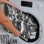 Penrith Panthers Rugby Bathroom Set Graffiti Typography Urban Camo Abstract Street Style