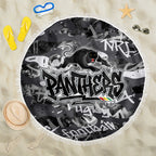Penrith Panthers Rugby Beach Blanket Graffiti Typography Urban Camo Abstract Street Style
