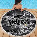 Penrith Panthers Rugby Beach Blanket Graffiti Typography Urban Camo Abstract Street Style
