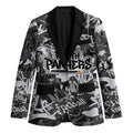 Penrith Panthers Rugby Blazer Graffiti Typography Urban Camo Abstract Street Style