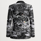 Penrith Panthers Rugby Blazer Graffiti Typography Urban Camo Abstract Street Style