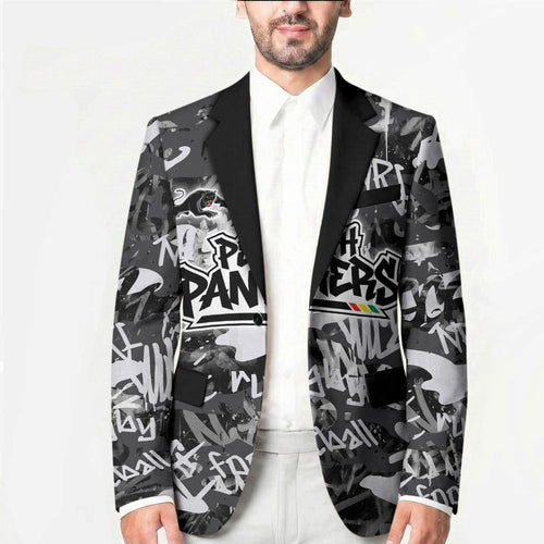 Penrith Panthers Rugby Blazer Graffiti Typography Urban Camo Abstract Street Style