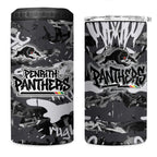 Penrith Panthers Rugby 4 in 1 Can Cooler Tumbler Graffiti Typography Urban Camo Abstract Street Style