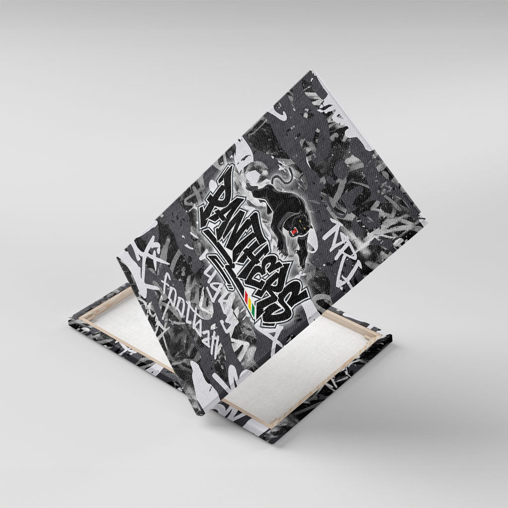 Penrith Panthers Rugby Canvas Wall Art Graffiti Typography Urban Camo Abstract Street Style