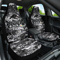 Penrith Panthers Rugby Car Seat Cover Graffiti Typography Urban Camo Abstract Street Style