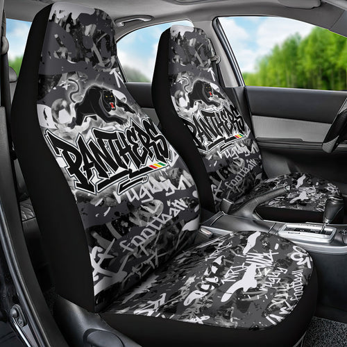 Penrith Panthers Rugby Car Seat Cover Graffiti Typography Urban Camo Abstract Street Style