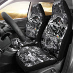Penrith Panthers Rugby Car Seat Cover Graffiti Typography Urban Camo Abstract Street Style
