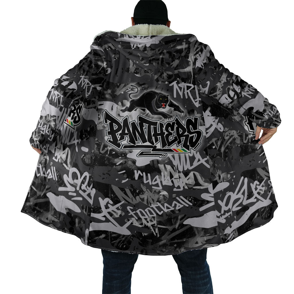 Penrith Panthers Rugby Cloak Graffiti Typography Urban Camo Abstract Street Style