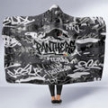 Penrith Panthers Rugby Hooded Blanket Graffiti Typography Urban Camo Abstract Street Style