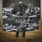 Penrith Panthers Rugby Hooded Blanket Graffiti Typography Urban Camo Abstract Street Style