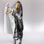 Penrith Panthers Rugby Hooded Blanket Graffiti Typography Urban Camo Abstract Street Style