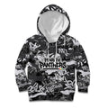 Penrith Panthers Rugby Kid Hoodie Graffiti Typography Urban Camo Abstract Street Style
