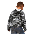 Penrith Panthers Rugby Kid Hoodie Graffiti Typography Urban Camo Abstract Street Style