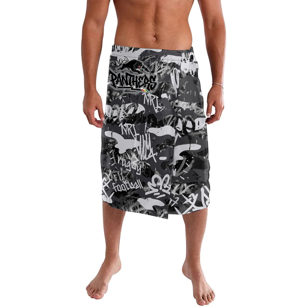 Penrith Panthers Rugby Lavalava Graffiti Typography Urban Camo Abstract Street Style