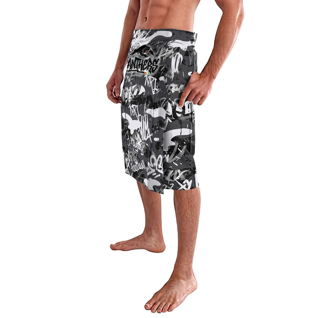 Penrith Panthers Rugby Lavalava Graffiti Typography Urban Camo Abstract Street Style