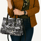 Penrith Panthers Rugby Leather Bag Graffiti Typography Urban Camo Abstract Street Style